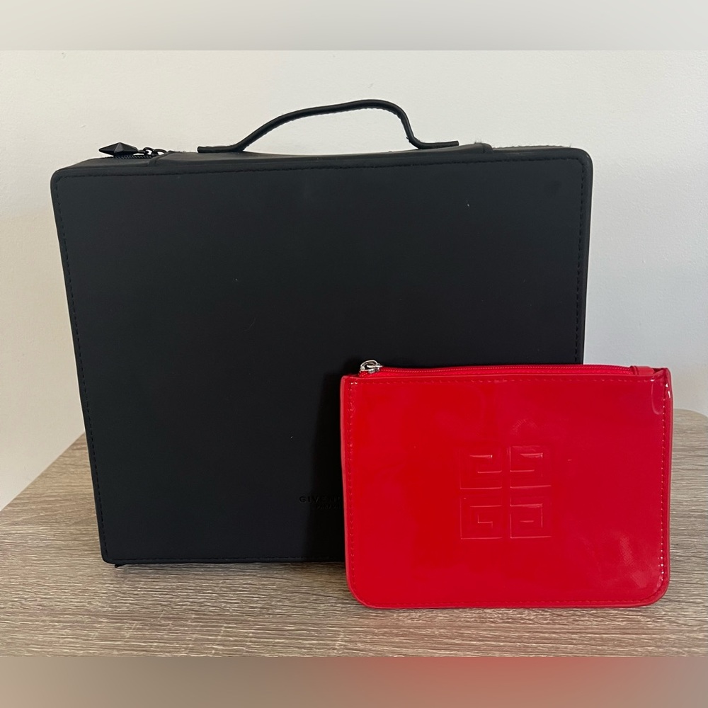 Givenchy Parfums Zippered Travel Box and Slim Pouch
